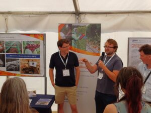 Josh Fennell talking at Fruit Focus