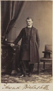 postcard of Edward Bickersteth
