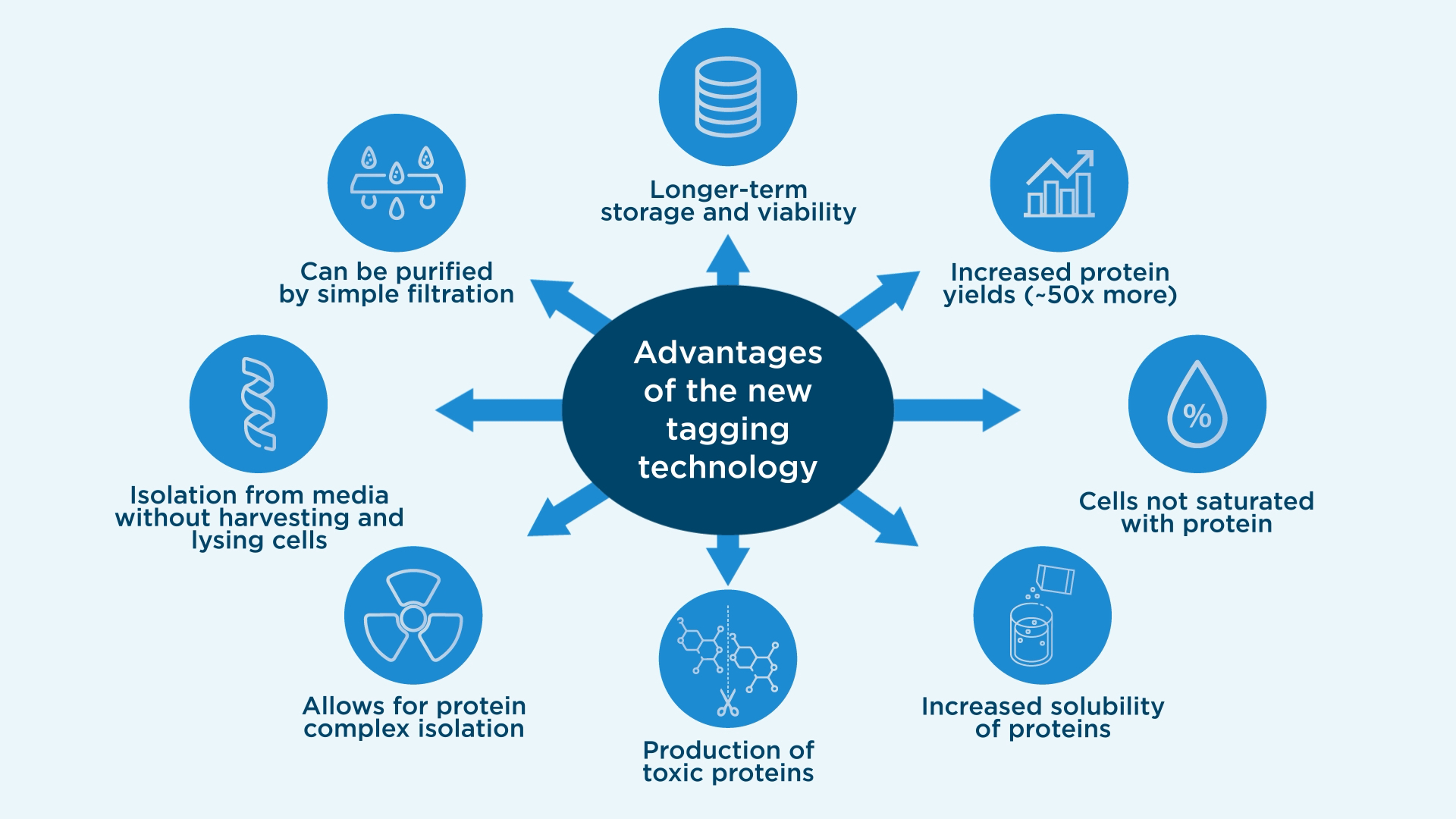 Diagram of VNp advantages