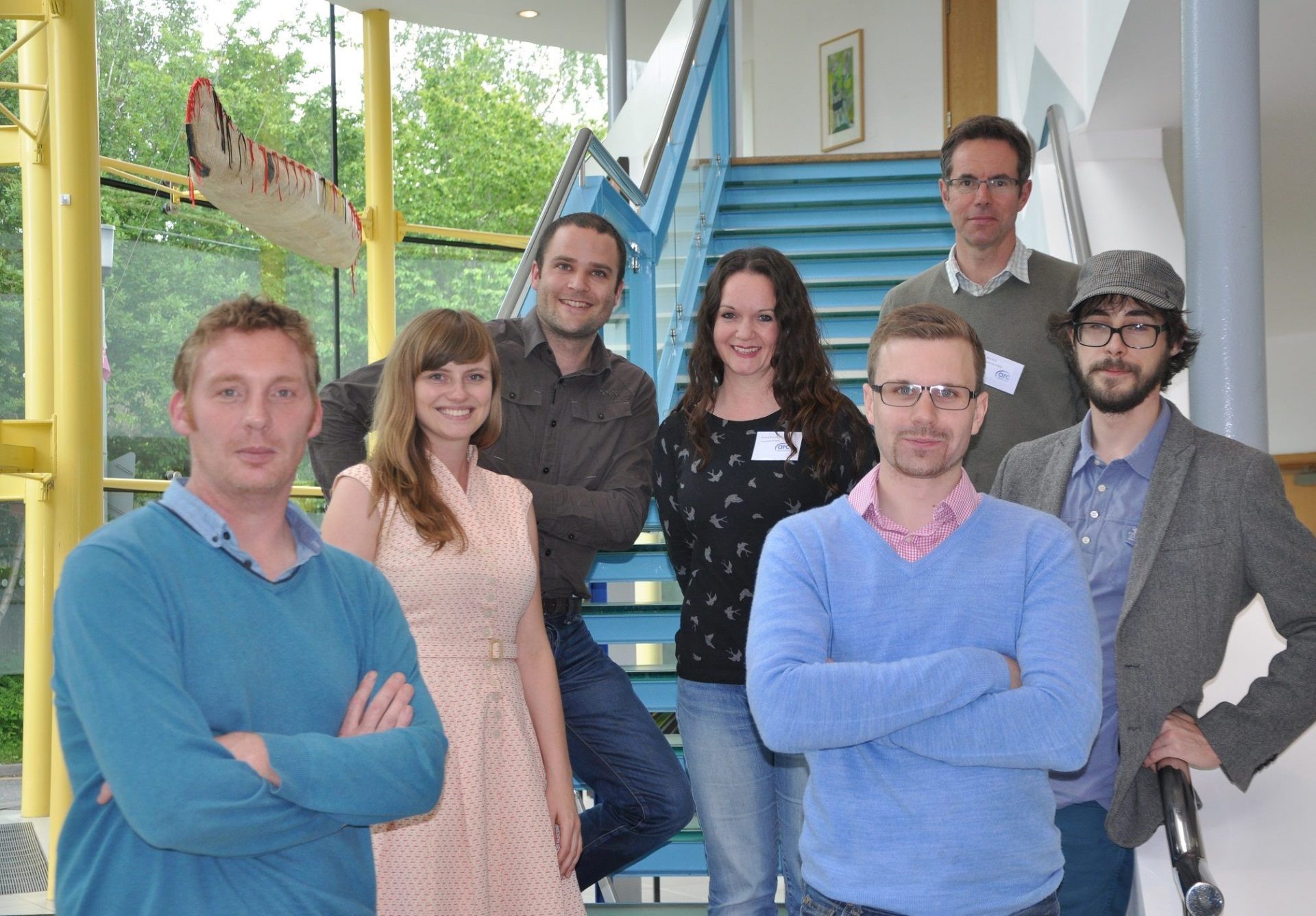 Participants in the Kent Workshop in Political Psychology pictured in Keynes College Atrium.