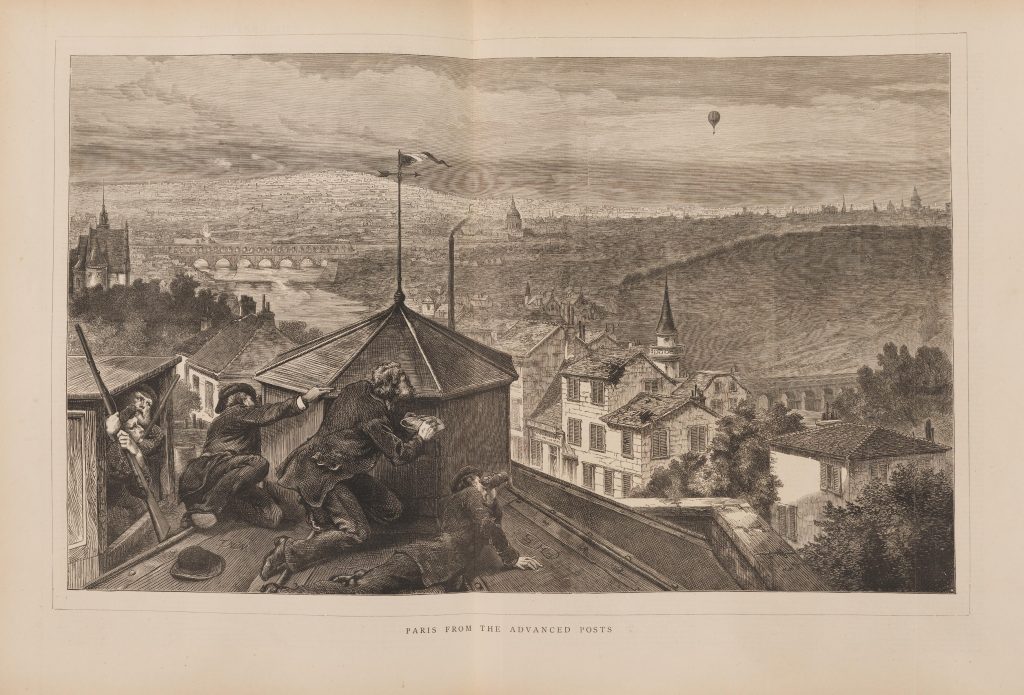 ‘Paris from the Advanced Posts’, Graphic, 5 November 1870, pp. 444-45.