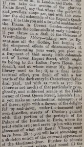 Extract from [George Augustus Sala,] ‘A Journey Due North’, Household Words, 22 November 1856, p. 447.