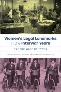 Front Cover of Women's Legal Landmarks in the Interwar Years